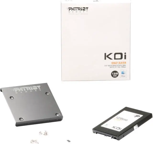 Alt view image 4 of 4 - Patriot KOI 2.5" 128GB SATA II Internal Solid State Drive (SSD) PKA128GS25SSDR
