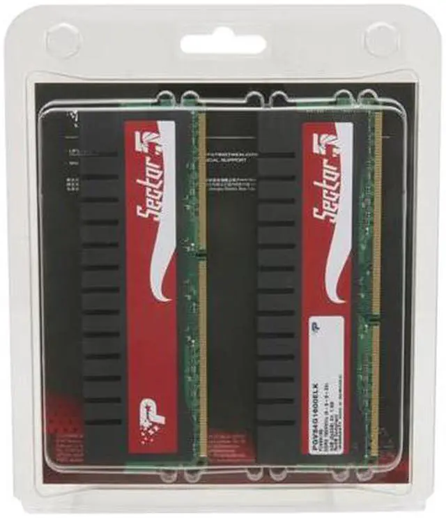 Alt view image 3 of 3 - Patriot G Series ‘Sector 5’ Edition 4GB (2 x 2GB) DDR3 1600 (PC3 12800) Desktop Memory Model PGV34G1600ELK