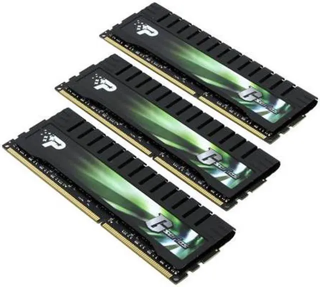 Main image of Patriot Gamer Series 6GB (3 x 2GB) DDR3 1600 (PC3 12800) Desktop Memory Model PGS36G1600ELKC