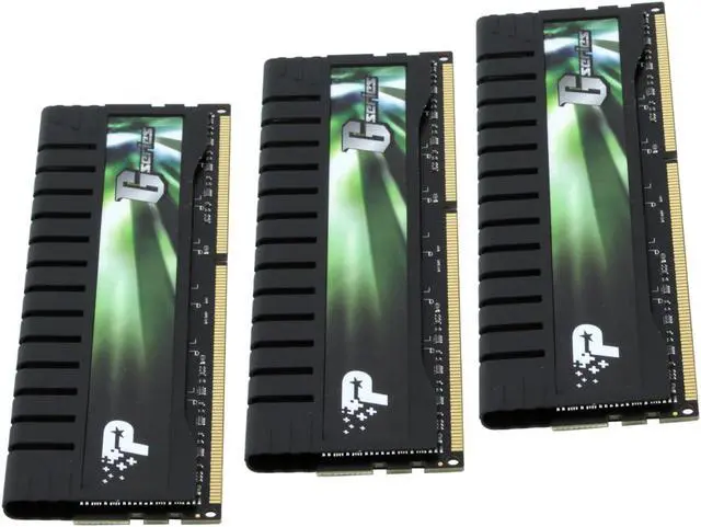 Alt view image 6 of 12 - Patriot Gamer Series 6GB (3 x 2GB) DDR3 1600 (PC3 12800) Desktop Memory Model PGS36G1600ELKC