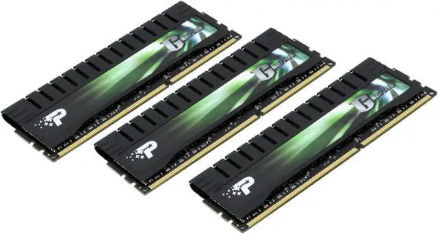 Alt view image 7 of 12 - Patriot Gamer Series 6GB (3 x 2GB) DDR3 1600 (PC3 12800) Desktop Memory Model PGS36G1600ELKC