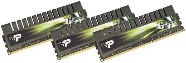 Alt view image 11 of 12 - Patriot Gamer Series 6GB (3 x 2GB) DDR3 1600 (PC3 12800) Desktop Memory Model PGS36G1600ELKC