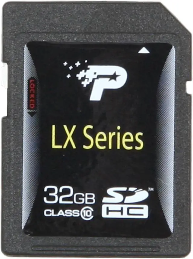 Alt view image 2 of 5 - Patriot LX Series 32GB Secure Digital High-Capacity (SDHC) Flash Card Model PSF32GSDHC10