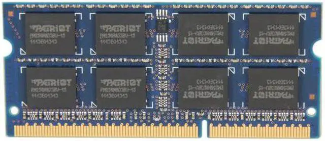 Alt view image 3 of 3 - Patriot Signature 4GB 204-Pin DDR3 SO-DIMM DDR3 1333 (PC3 10600) Laptop Memory Model PSD34G13332S