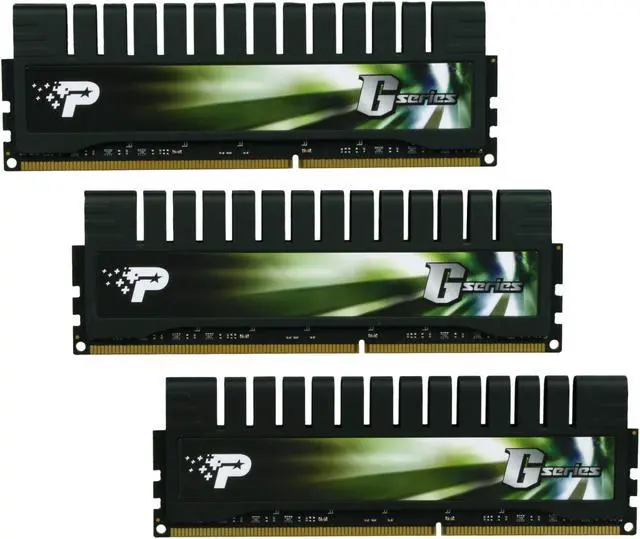 Main image of Patriot Gamer Series 12GB (3 x 4GB) DDR3 1600 (PC3 12800) Desktop Memory Model PGS312G1600ELK