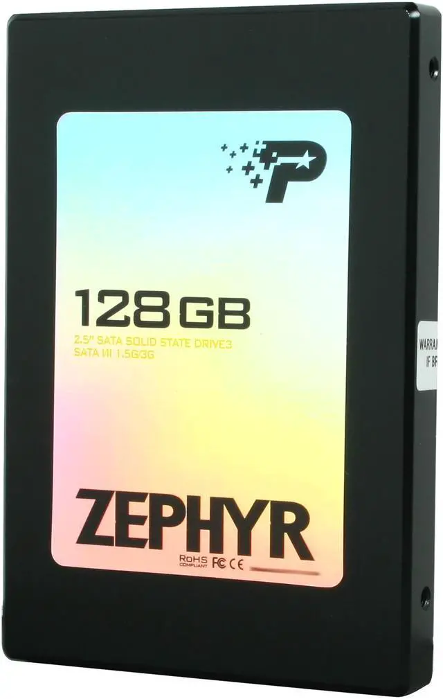 Main image of Patriot Zephyr 2.5" 128GB SATA II MLC Internal Solid State Drive (SSD) PZ128GS25SSDR