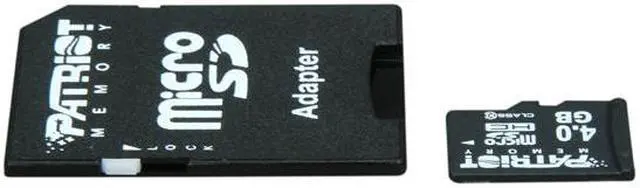 Alt view image 3 of 4 - Patriot LX Series Class 10 4GB Micro SDHC Flash Card Model PSF4GMCSDHC10