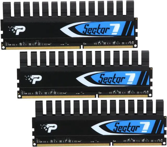 Main image of Patriot Viper II Sector 7 Edition 6GB (3 x 2GB) DDR3 1600 (PC3 12800) Desktop Memory Model PV736G1600ELK