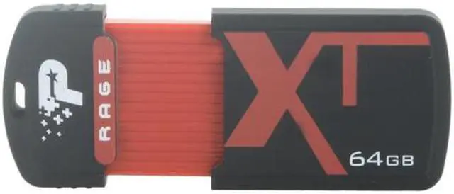 Alt view image 2 of 7 - Patriot Xporter XT Rage 64GB USB 2.0 Flash Drive PEF64GRUSB