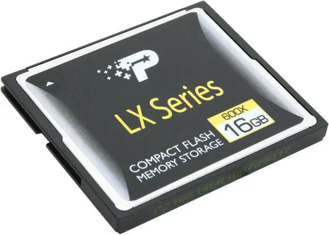 Patriot LX Series 16GB Compact Flash (CF) Flash Card Model