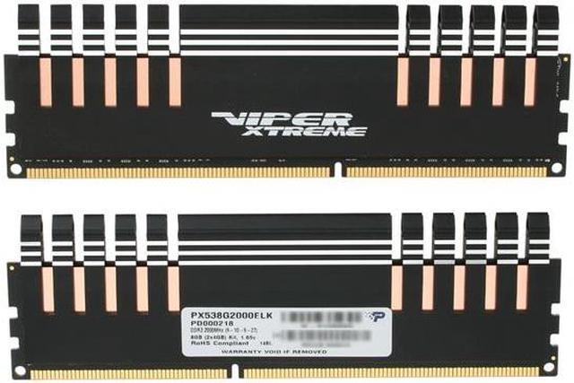 Patriot Viper Xtreme 8GB (2 x 4GB) DDR3 2000 (PC3 16000