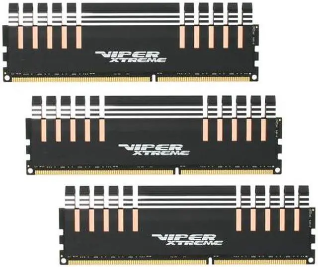 Main image of Patriot Viper Xtreme 12GB (3 x 4GB) DDR3 2000 (PC3 16000) Desktop Memory Model PX7312G2000ELK