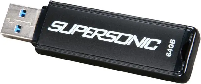 Alt view image 3 of 5 - Patriot Supersonic 64GB USB 3.0 Flash Drive PEF64GSUSB