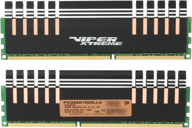 Patriot Viper Xtreme Series, Division 2 Edition 8GB (2 x 4GB) DDR3