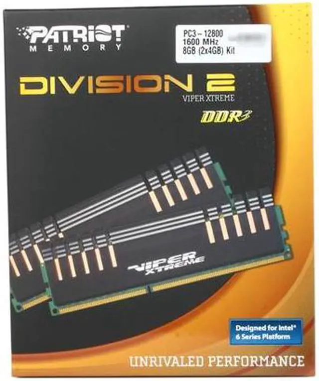 Alt view image 3 of 3 - Patriot Viper Xtreme Series, Division 2 Edition 8GB (2 x 4GB) DDR3 1600 (PC3 12800) Desktop Memory Model PXD38G1600LLK