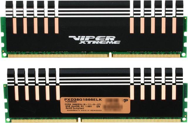 Patriot Viper Xtreme 8GB (2 x 4GB) DDR3 1866 (PC3 15000