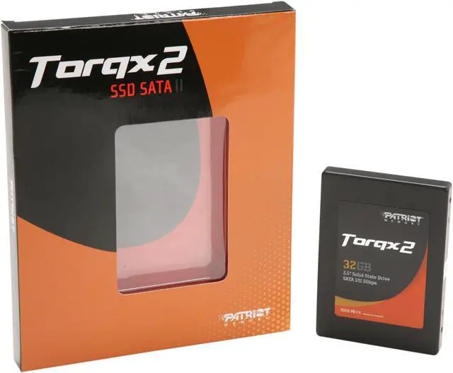 Alt view image 5 of 5 - Patriot Torqx 2 2.5" 32GB SATA II Internal Solid State Drive (SSD) PT232GS25SSDR