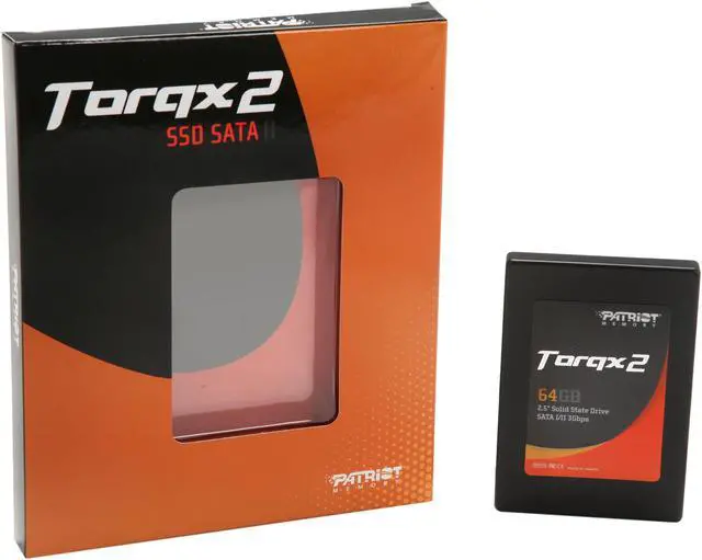 Alt view image 5 of 5 - Patriot Torqx 2 2.5" 64GB SATA II Internal Solid State Drive (SSD) PT264GS25SSDR