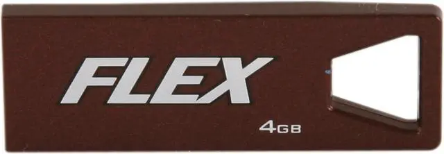 Alt view image 2 of 6 - Patriot Flex 4GB USB 2.0 Flash Drive PSF4GFXUSB