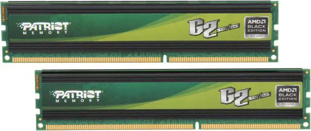 Main image of Patriot Gamer 2 Series 8GB (2 x 4GB) DDR3 1333 (PC3 10666) Desktop Memory Model PG238G1333ELKA