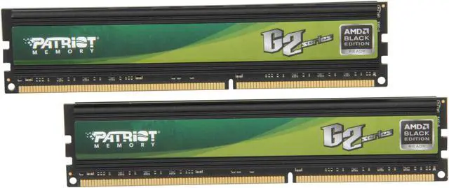 Main image of Patriot Gamer 2 Series 8GB (2 x 4GB) DDR3 1333 (PC3 10666) Desktop Memory Model PG238G1333LLKA