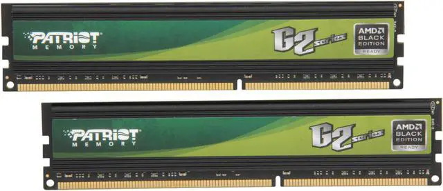 Main image of Patriot Gamer 2 Series 8GB (2 x 4GB) DDR3 1600 (PC3 12800) Desktop Memory Model PG238G1600ELKA