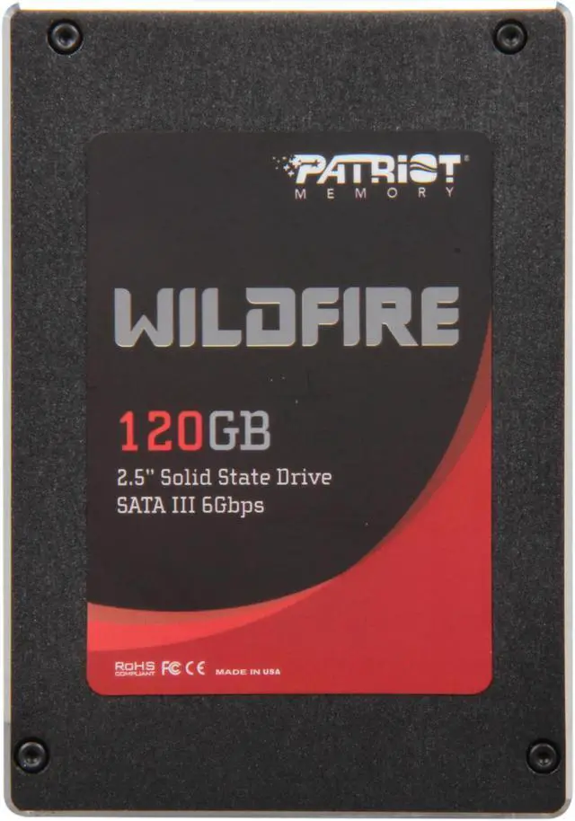 Alt view image 3 of 6 - Patriot Wildfire 2.5" 120GB SATA III MLC Internal Solid State Drive (SSD) PW120GS25SSDR