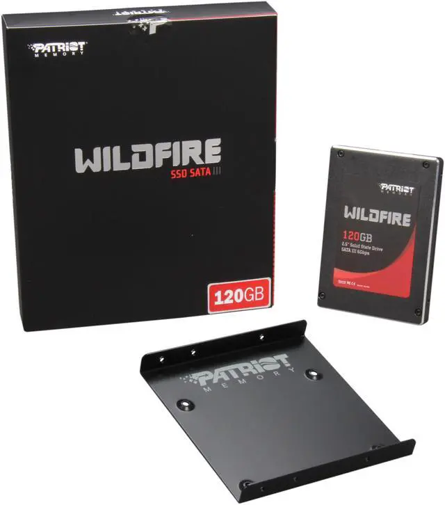 Alt view image 6 of 6 - Patriot Wildfire 2.5" 120GB SATA III MLC Internal Solid State Drive (SSD) PW120GS25SSDR