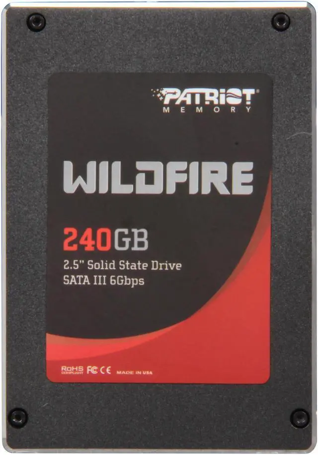 Alt view image 3 of 6 - Patriot Wildfire 2.5" 240GB SATA III MLC Internal Solid State Drive (SSD) PW240GS25SSDR