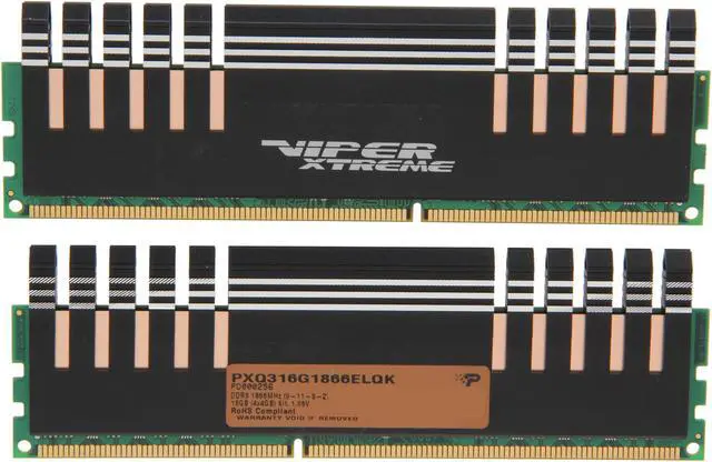Alt view image 2 of 3 - Patriot Viper Xtreme Division 4 16GB (4 x 4GB) DDR3 1866 (PC3 15000) Desktop Memory Model PXQ316G1866ELQK