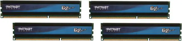 Main image of Patriot G2 Series Division 4 32GB (4 x 8GB) DDR3 1333 (PC3 10666) Desktop Memory Model PGQ332G1333ELQK