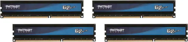 Main image of Patriot G2 Series Division 4 16GB (4 x 4GB) DDR3 1333 (PC3 10666) Desktop Memory Model PGQ316G1333ELQK