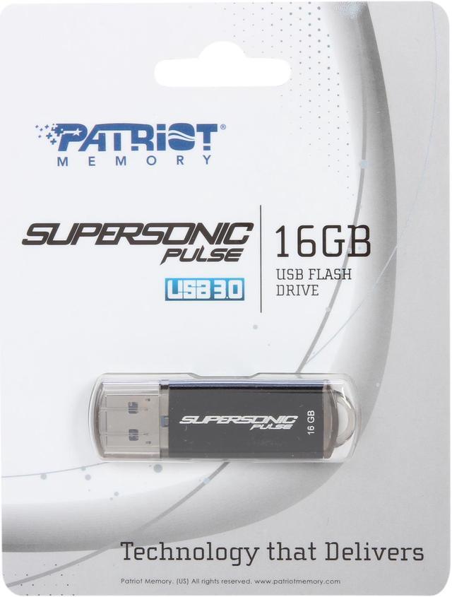Alt view image 6 of 6 - Patriot Supersonic Pulse 16GB USB 3.0 Flash Drive PSF16GSPUSB