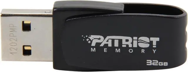 Alt view image 2 of 5 - Patriot Axle 32GB USB 2.0 Flash Drive (Gray) PSF32GAUSBG