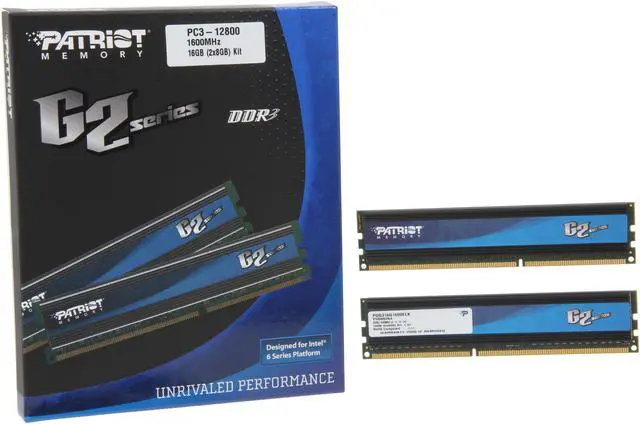 Alt view image 3 of 3 - Patriot G2 Series Division 2 Edition 16GB (2 x 8GB) DDR3 1600 (PC3 12800) Desktop Memory Model PGD316G1600ELK