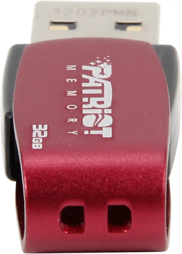Alt view image 4 of 5 - Patriot Axle 32GB USB 2.0 Flash Drive (Red) PSF32GAUSB