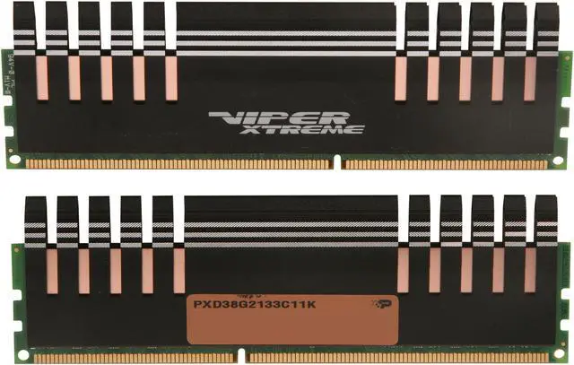 Alt view image 2 of 3 - Patriot Viper Xtreme Series, Division Viper 2 Edition 8GB (2 x 4GB) DDR3 2133 (PC3 17000) Desktop Memory Model PXD38G2133C11K