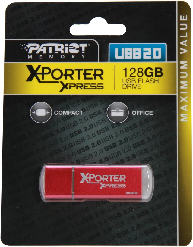 Patriot Xporter Xpress 128GB USB 2.0 Flash Drive - Newegg.ca