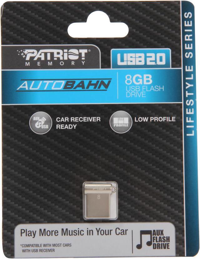 Alt view image 4 of 4 - Patriot Autobahn 8GB USB 2.0 Flash Drive PSF8GLSABUSB