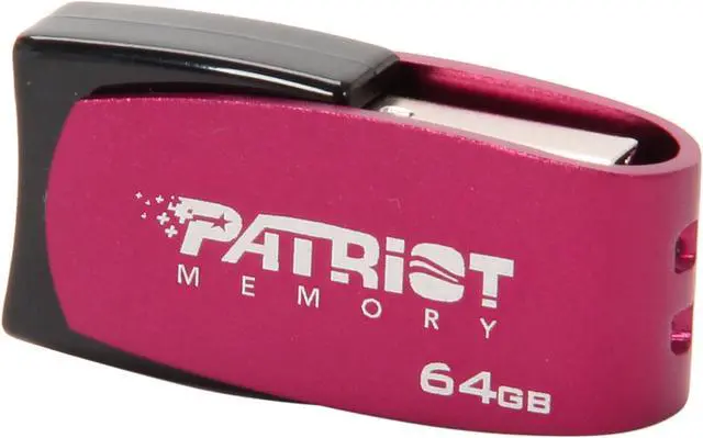 Main image of Patriot Axle 64GB USB 2.0 Flash Drive (Red) PSF64GAUSB