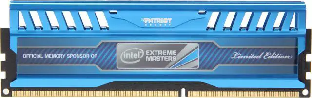 Main image of Patriot Viper 3 4GB DDR3 1600 (PC3 12800) Intel Extreme Masters Desktop Memory Model PVI34G160C9