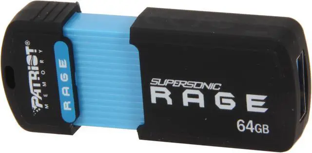 Main image of Patriot Supersonic Rage XT 64GB Flash Drive PEF64GSRUSBh