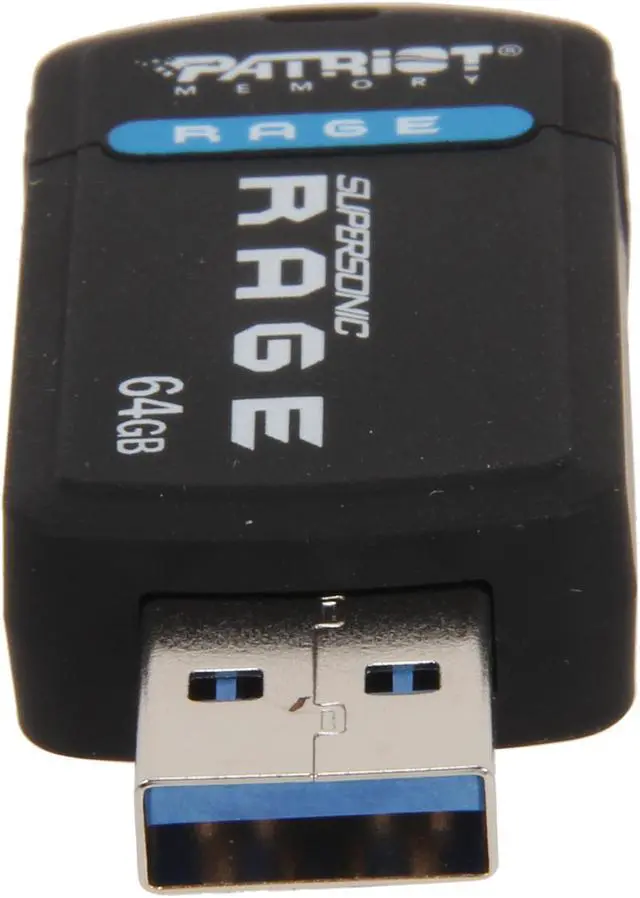 Alt view image 4 of 5 - Patriot Supersonic Rage XT 64GB Flash Drive PEF64GSRUSBh