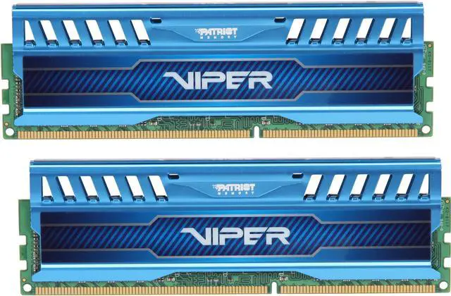 Main image of Patriot Viper 3 8GB (2 x 4GB) DDR3 1866 (PC3 15000) Desktop Memory Model PV38G186C9KBL
