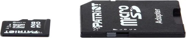 Alt view image 2 of 5 - Patriot LX Pro 32GB microSDHC Flash Card Model PSF32GMCSHC10BK