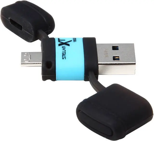 Alt view image 3 of 6 - Patriot Stellar Boost XT 16GB USB 3.0/OTG Flash Drive PEF16GSTRXTOTG