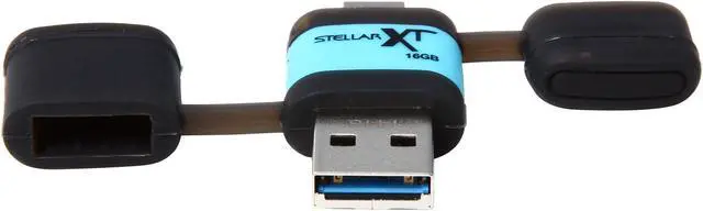 Alt view image 5 of 6 - Patriot Stellar Boost XT 16GB USB 3.0/OTG Flash Drive PEF16GSTRXTOTG
