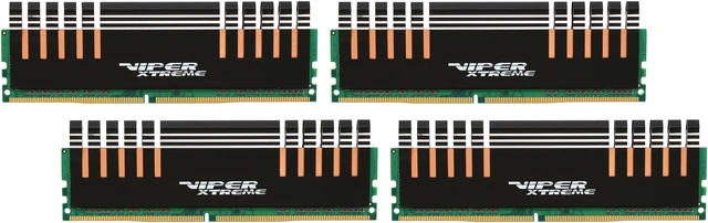 Patriot 32GB (4 x 8GB) DDR4 2800 (PC4 22400) Low Latency Quad Kit