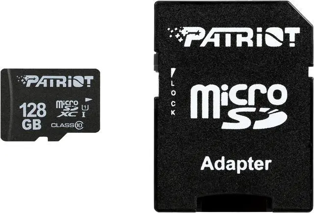 Main image of Patriot LX Series 128GB microSDXC Flash Card Model PSF128GMSXC10BK