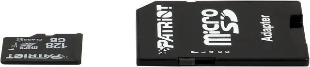 Alt view image 2 of 5 - Patriot LX Series 128GB microSDXC Flash Card Model PSF128GMSXC10BK